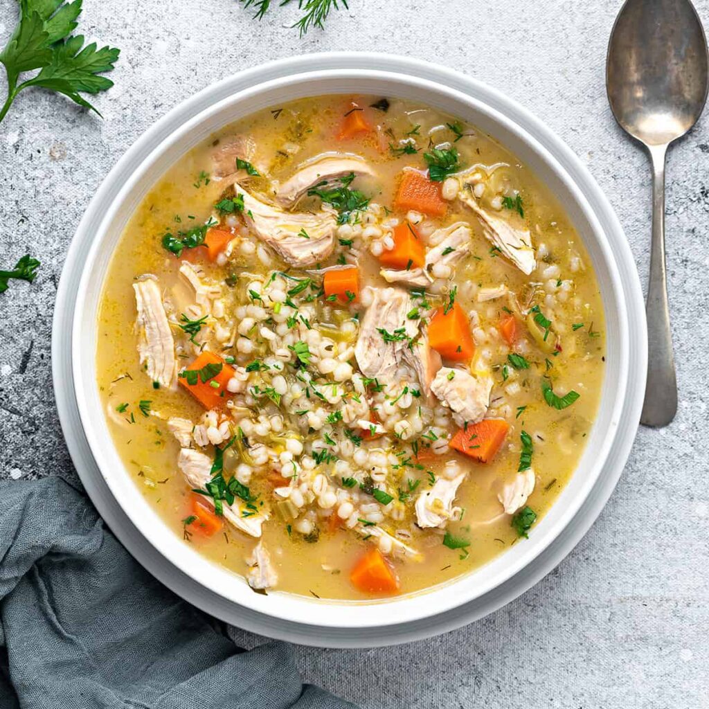 Chicken And Barley Soup Recipe