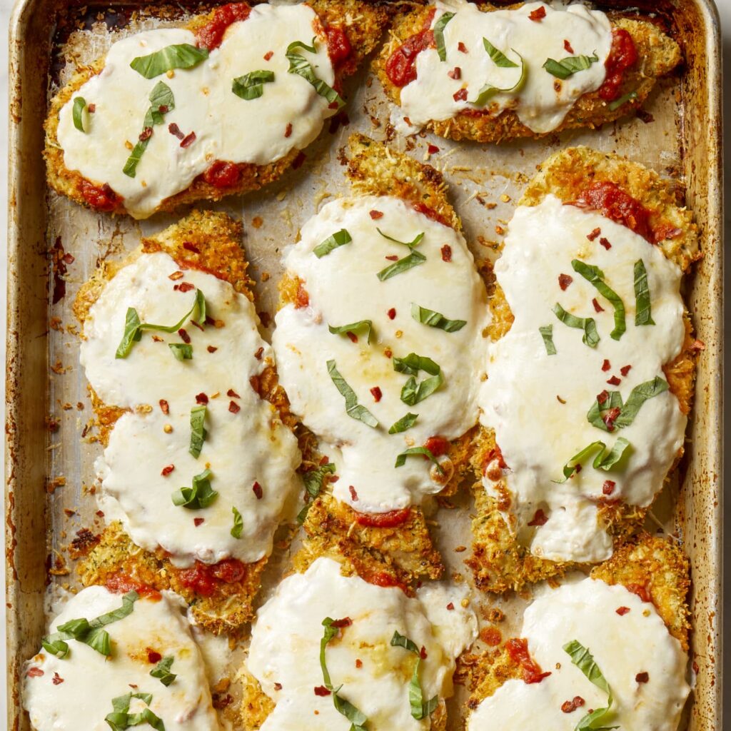 Easy Baked Chicken Parmesan Recipe