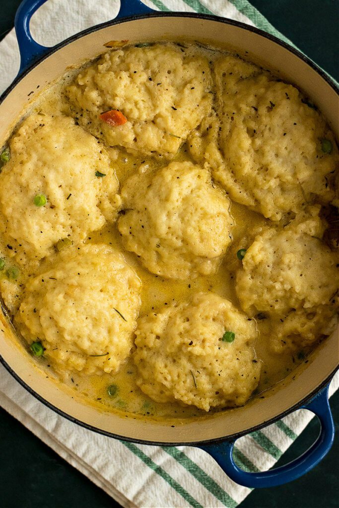 Easy Chicken And Dumplings Recipe With Biscuits