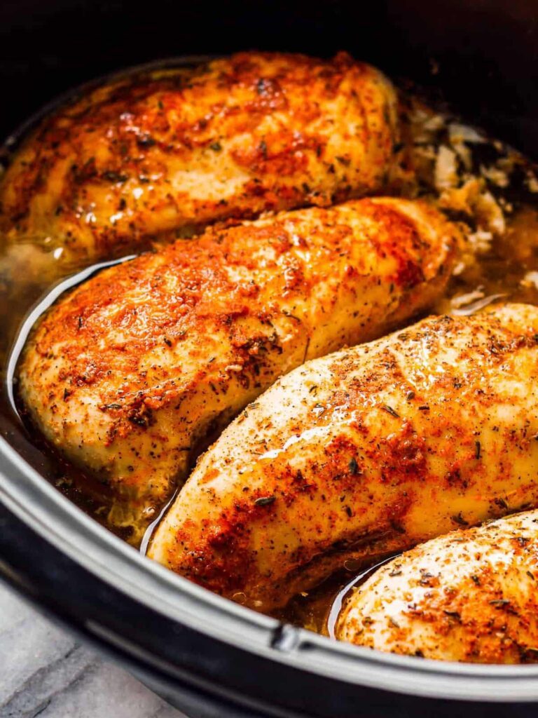 Easy Chicken Breast Crock Pot Recipes With Few Ingredients