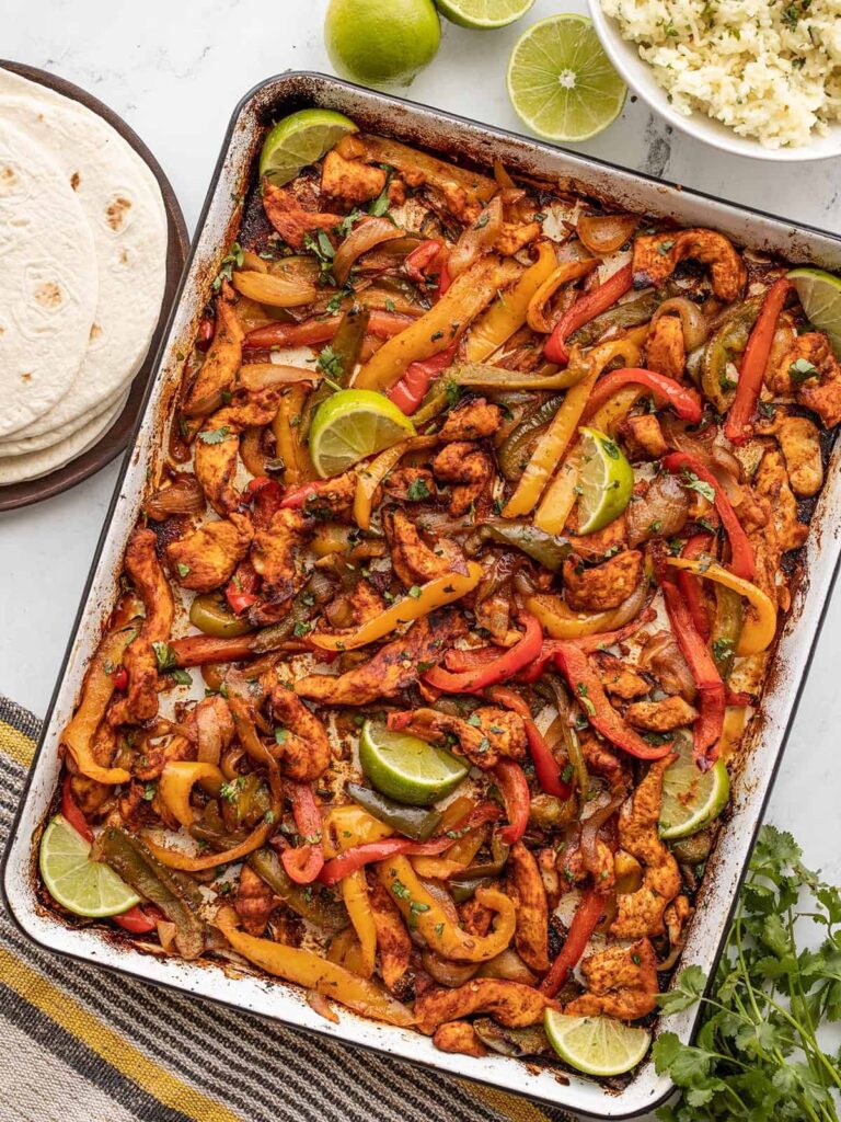 Easy Chicken Fajitas Recipe