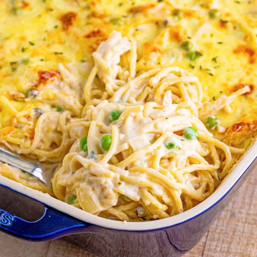 Easy Chicken Tetrazzini Recipe