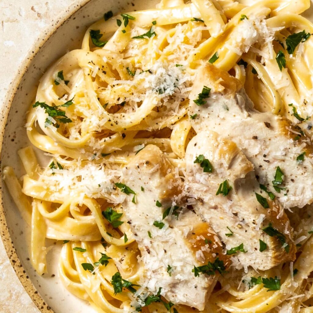 Fettuccine Alfredo Chicken Recipe