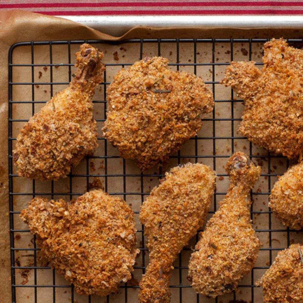 Fried Chicken In The Oven Recipe