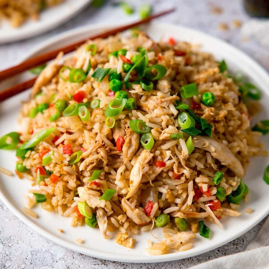 Fried Rice With Chicken Recipe