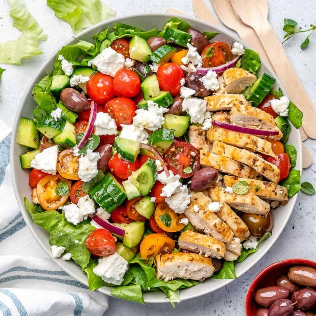 Greek Chicken Salad Recipe