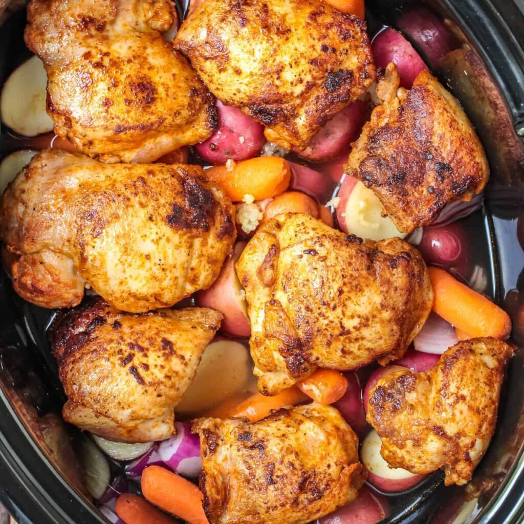 Healthy Boneless Skinless Chicken Thigh Slow Cooker Recipes