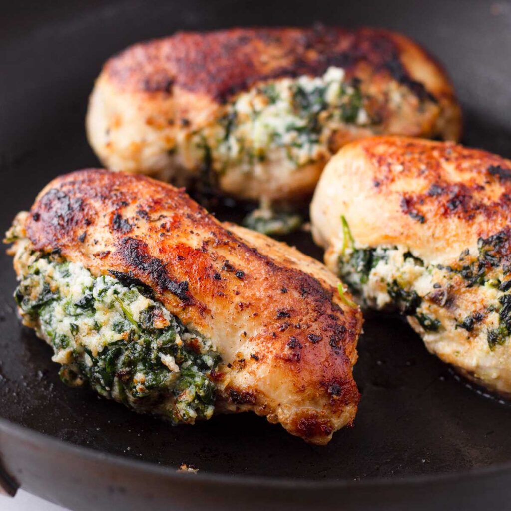 Healthy Chicken Spinach Recipes